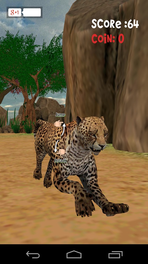 Animal Run :Cheetah 3D截图1