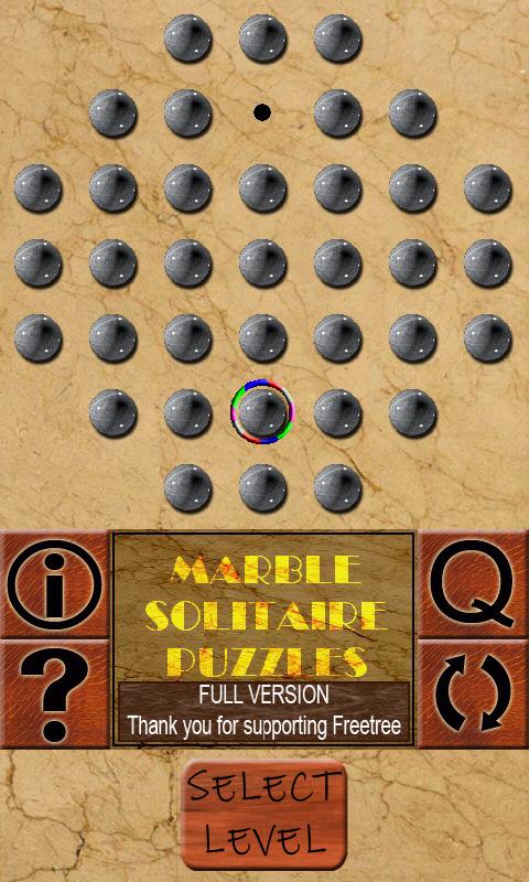 Marble Solitaire Puzzles截图1