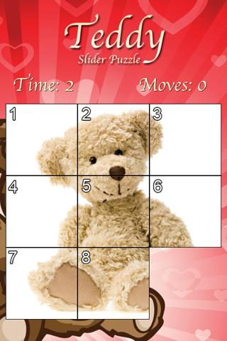 Teddy Slider Puzzle截图1