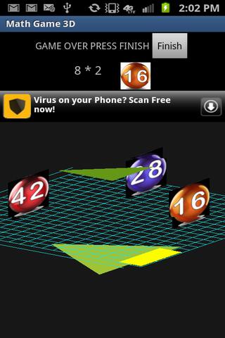 Math Game - 3D Action Game截图3