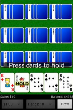 Jumbo Video Poker Free截图