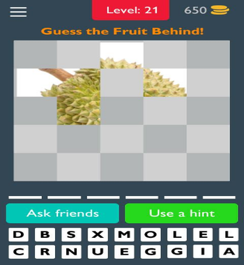 Fruit Quiz - Tiles截图5