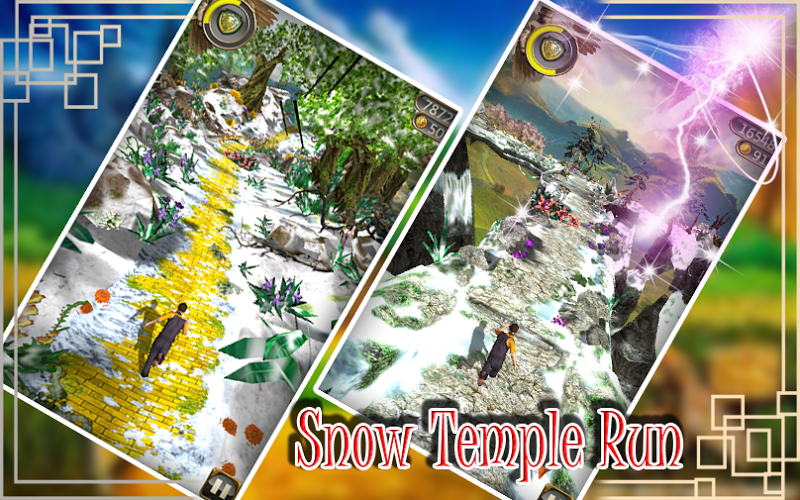 Snow Temple Run截图1