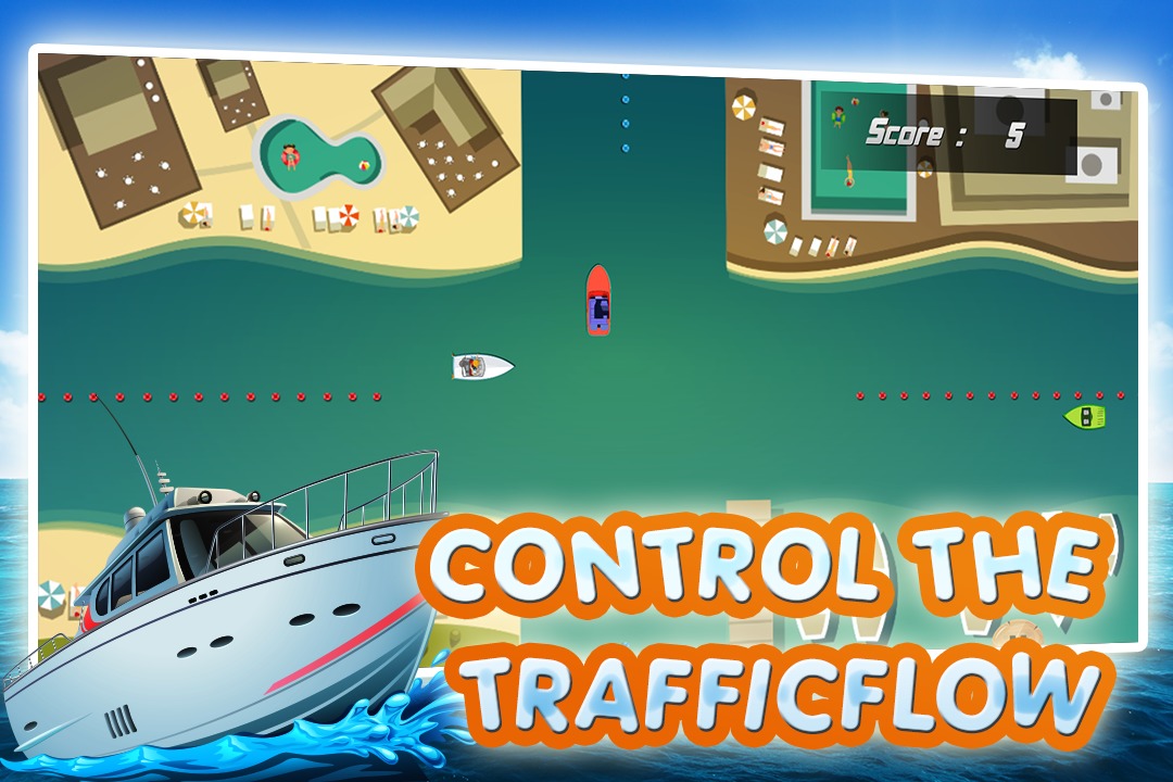 Boat Traffic Rush截图5