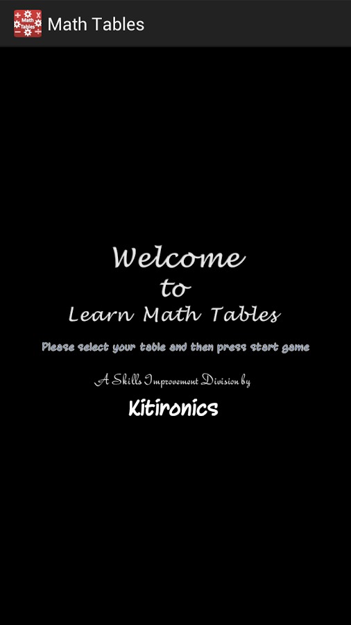 Math and Tables with Puzzle截图1