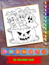 Halloween United Color Book:Coloring Book Game截图4