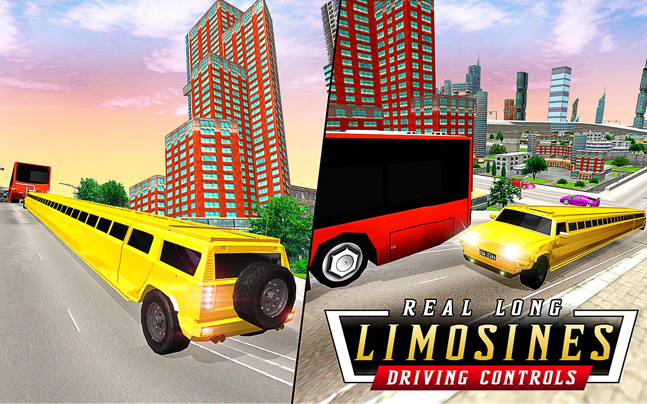 Luxury Limo Taxi Driver City : Limousine Driving截图3