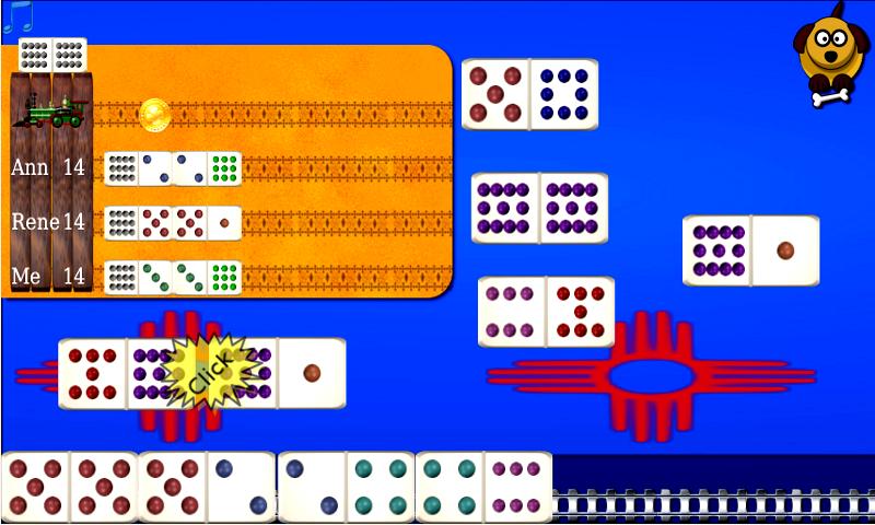 Domino Sim Mexican Train Lite截图2