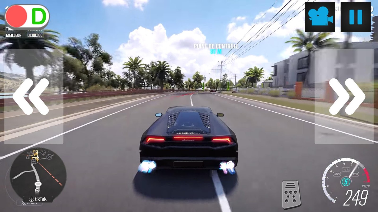 City Driver Lamborghini Huracan Simulator截图1