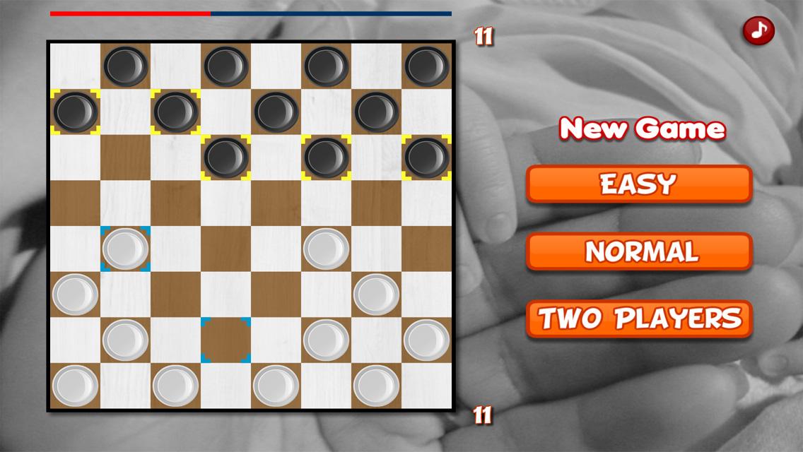 Simple Checkers Game截图2