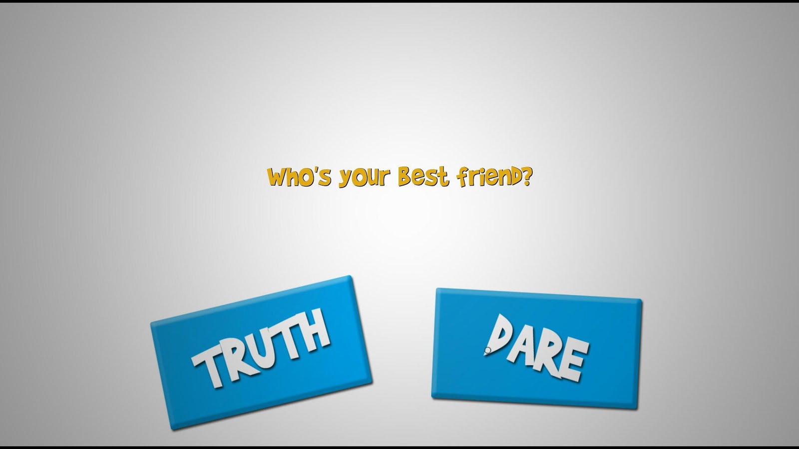 Kids Games: Truth or Dare!截图3