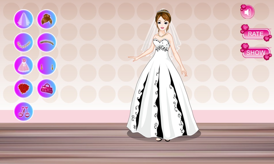 Wedding Bride - Dress Up Game截图4