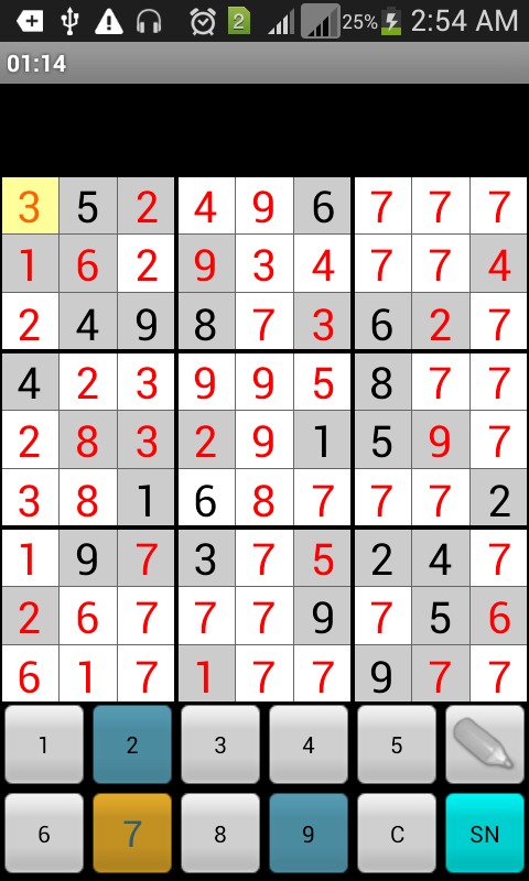 Sudoku Latest Free Game截图3