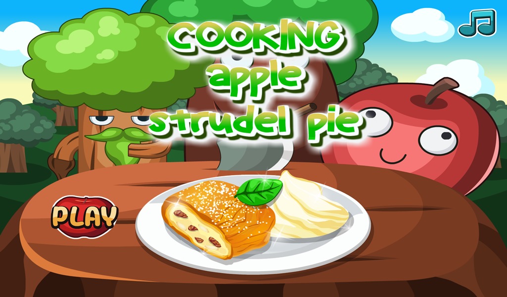 Apple Strudel - Cooking Games截图5