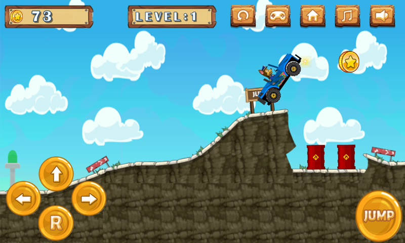 Hill Climb Paw Patrol Racing截图2