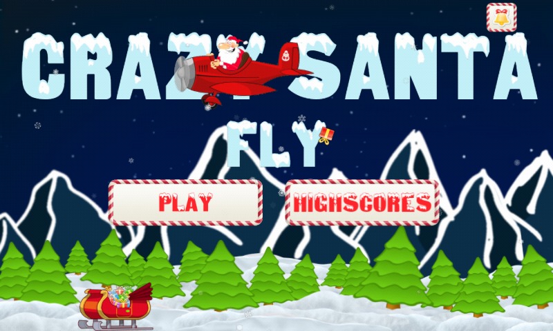 Crazy Santa Fly截图2