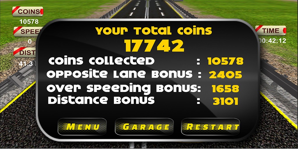 Unlimited Traffic Racer 3D截图3