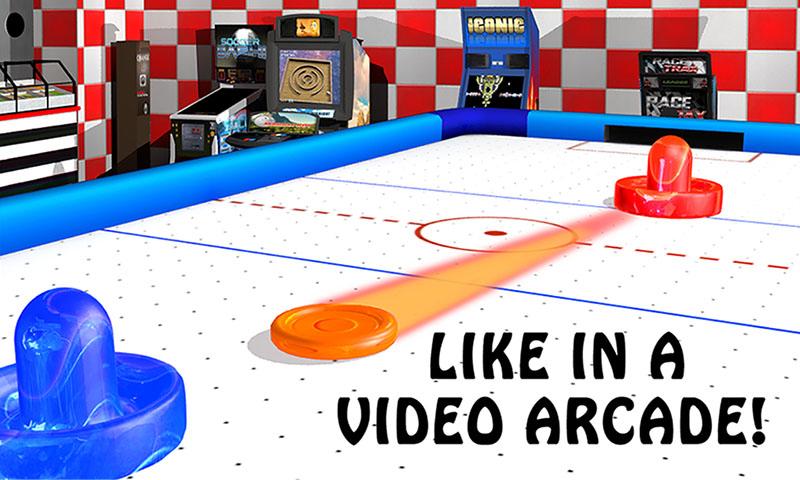 Air Hockey - Ice to Glow Age截图2