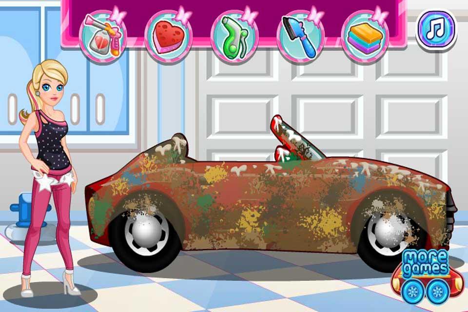 Girl Car Wash Design截图5