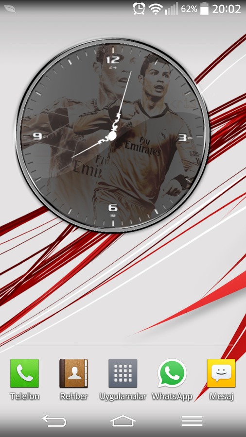 Cristiano Ronaldo Widget Clock截图4