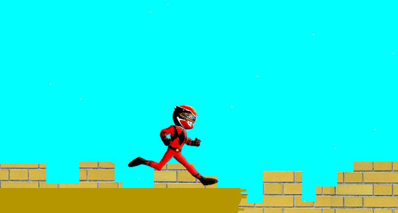 Red Rangers Jumping Game截图4