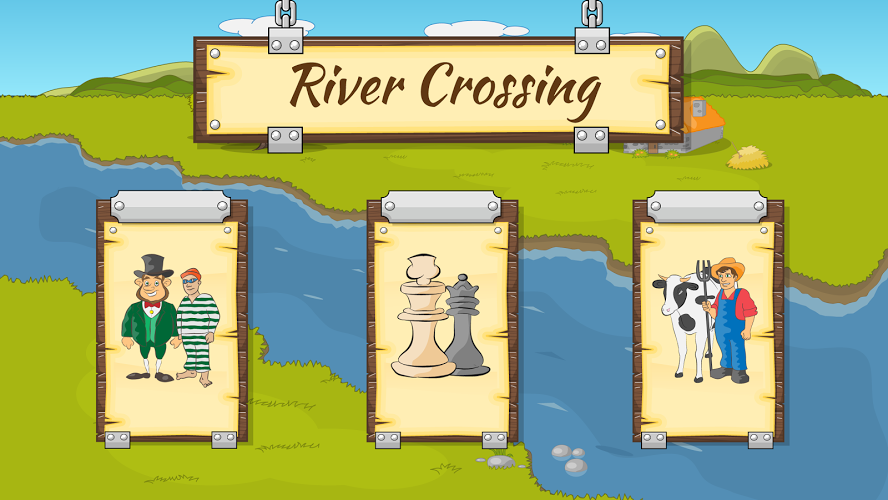 River Crossing IQ Logic Games截图1