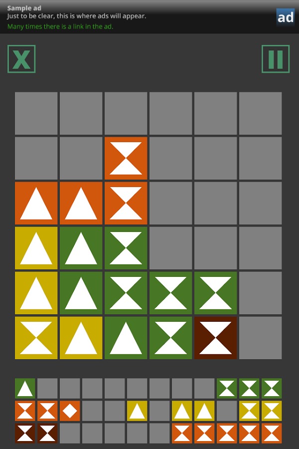Color and Shape Tile Puzzle截图3