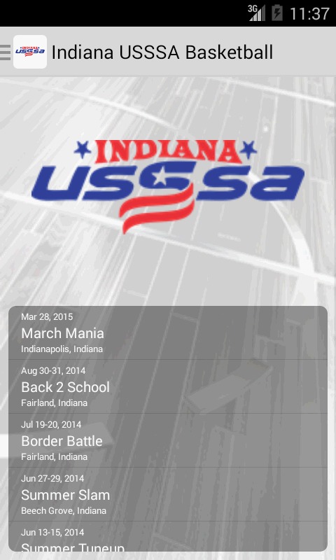 Indiana USSSA Basketball截图1