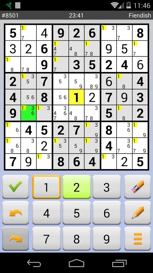 Sudoku Grab'n'Play Free截图4