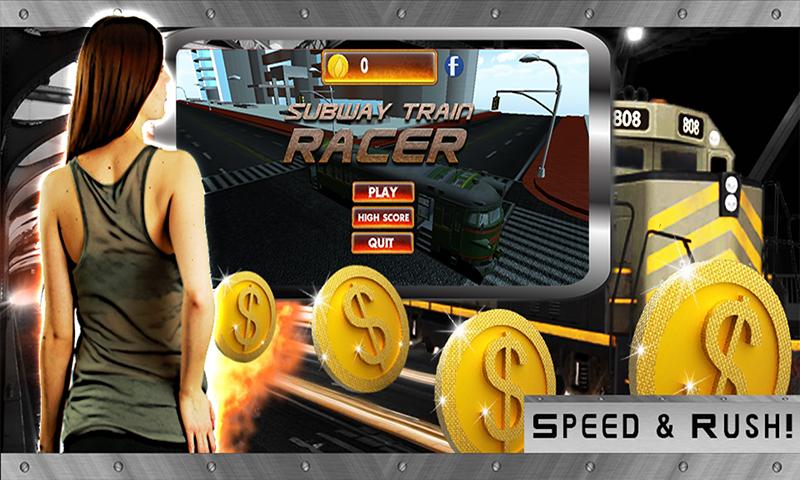 Subway Train Racing截图2