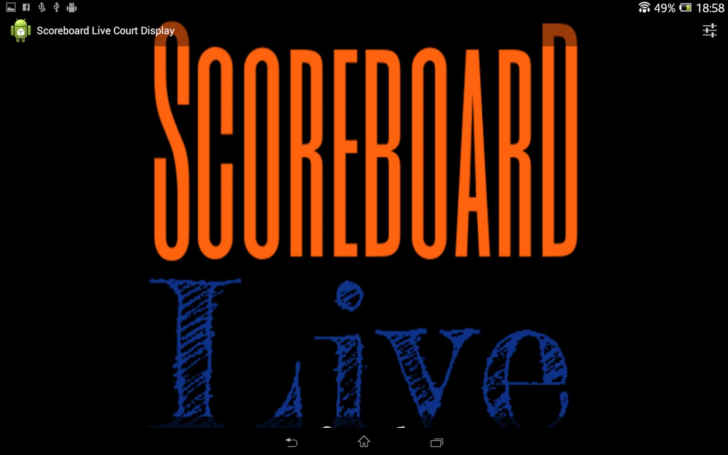 Scoreboard Live Court Display截图2