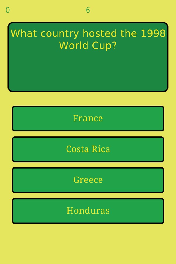 Trivia for World Cup 2014 Quiz截图4