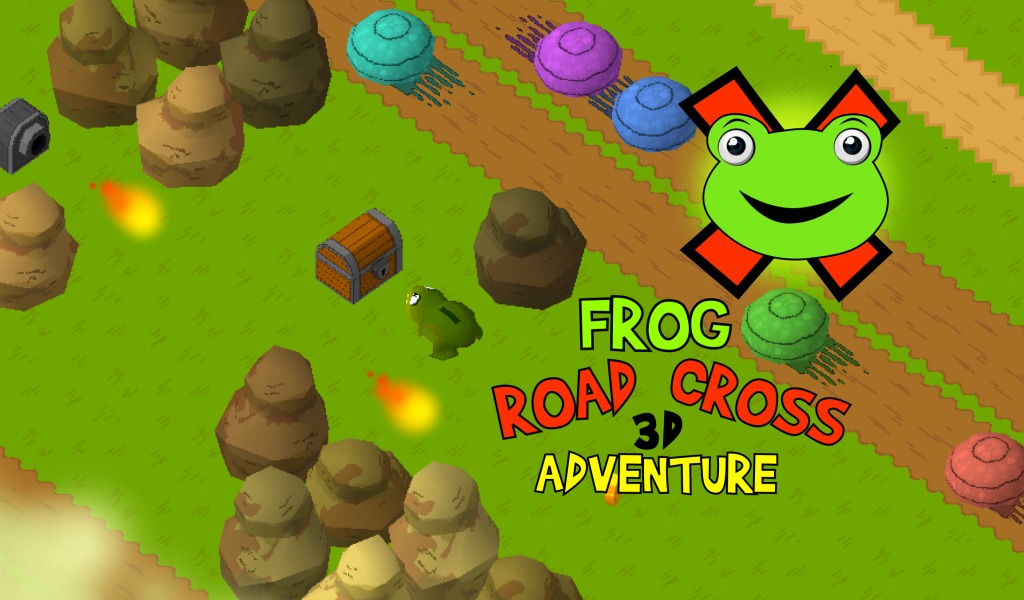 Frog Road Cross 3D Adventure截图3