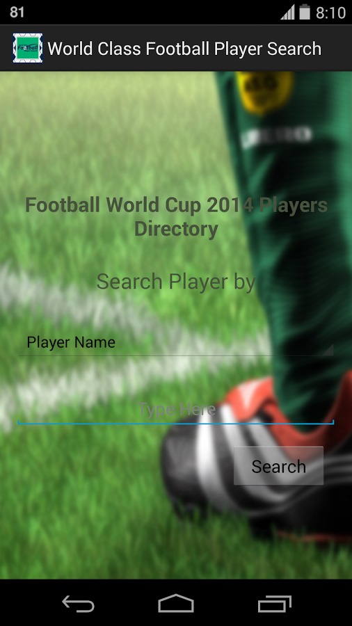 Football Player Search截图2