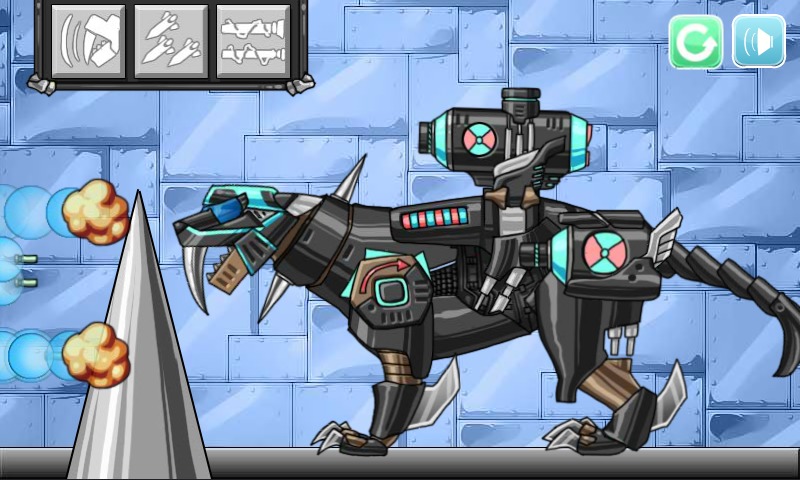 Dino Robot - Smilodon Black截图4