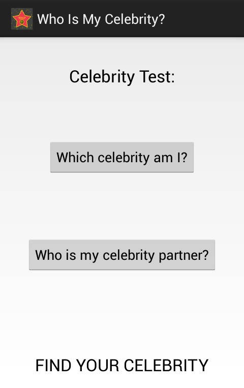 Who Is My Celebrity截图2