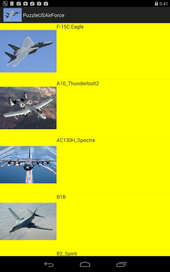 Puzzle US Air Force截图4