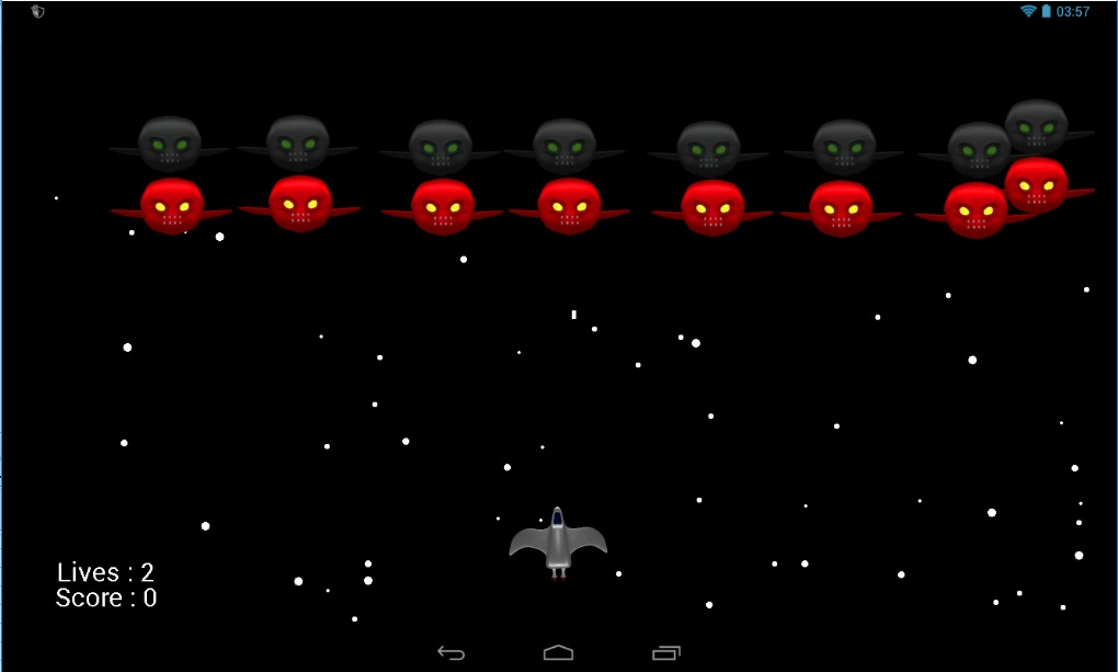 Space Invaders alpha截图1