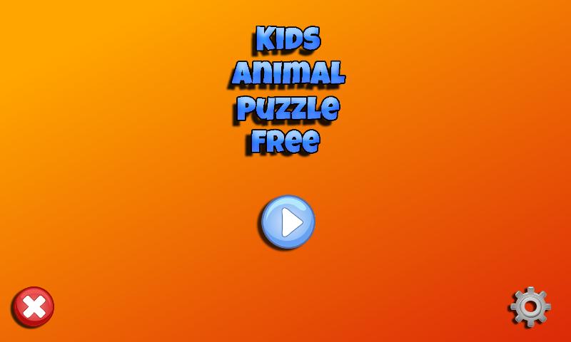 Kids Animal Puzzle Free截图1