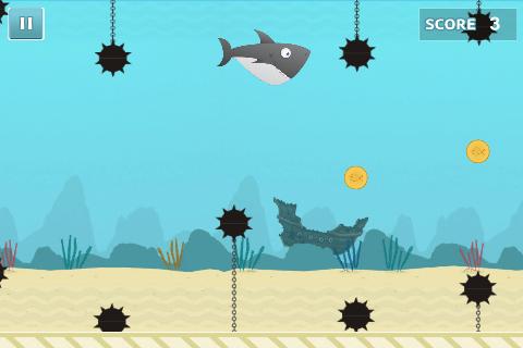 Fatty Shark (Flappy Shark)截图3