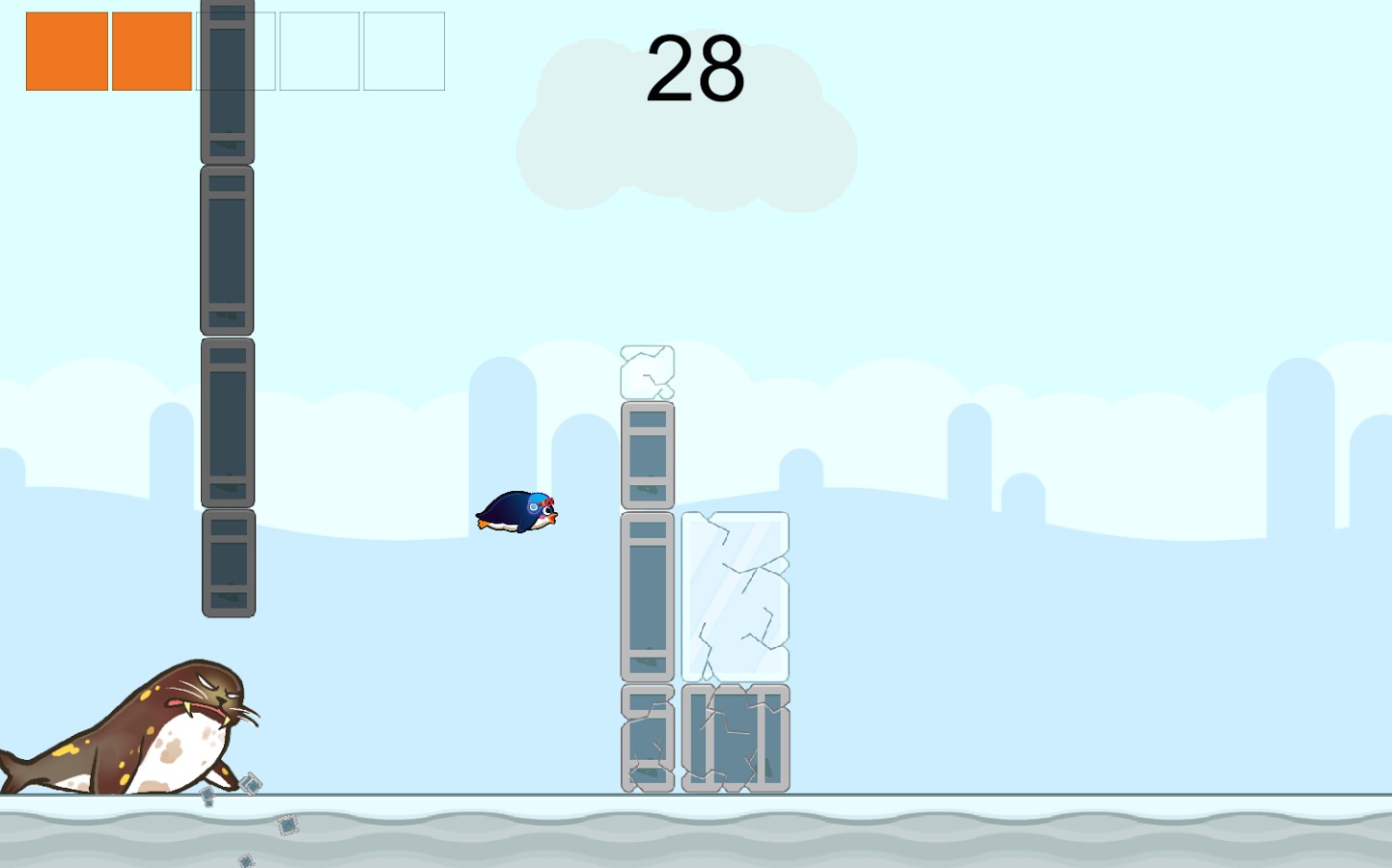 Super Penguin Hop截图1