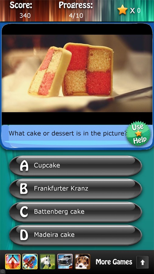 Desserts and Cakes Quiz HD截图5