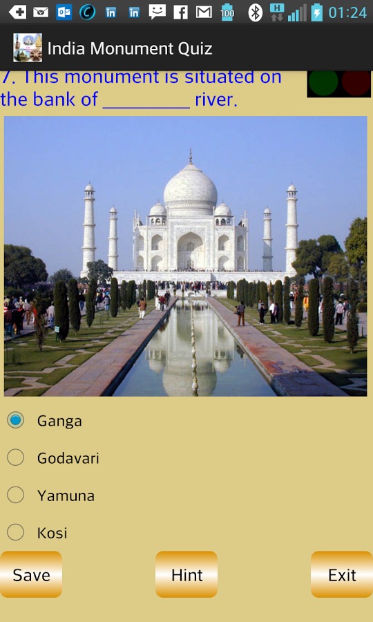 India Monument Quiz截图2