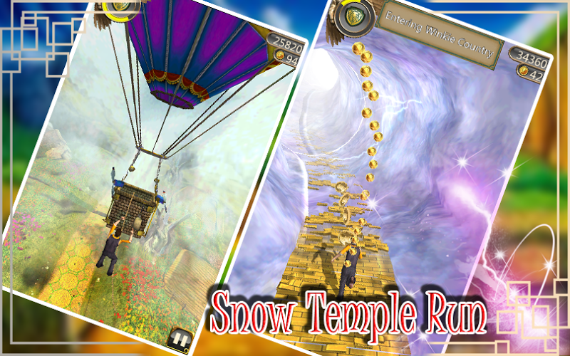 Snow Temple Run截图4