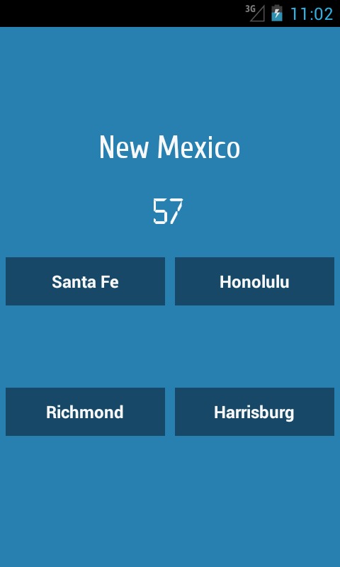 USA State Capitals Quiz截图2