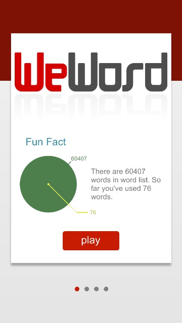 WeWord is a word puzzle!截图1