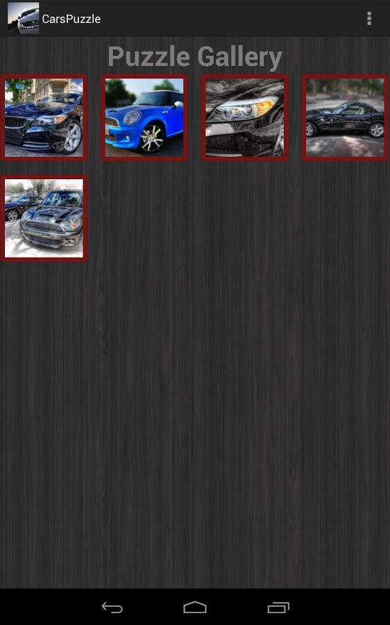 Car Jigsaw Puzzles截图3