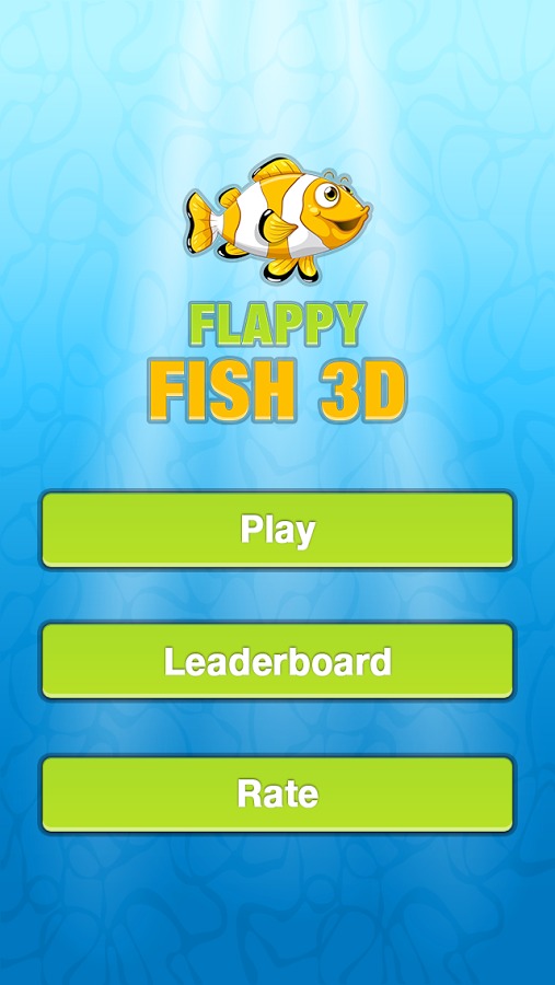 Flappy Fish 3D截图2