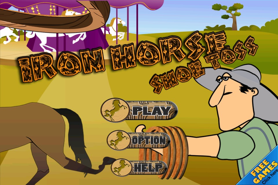 Iron Horse Shoe Toss Free截图1