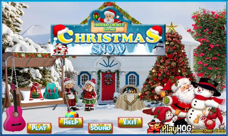 Christmas Snow Hidden Objects截图2